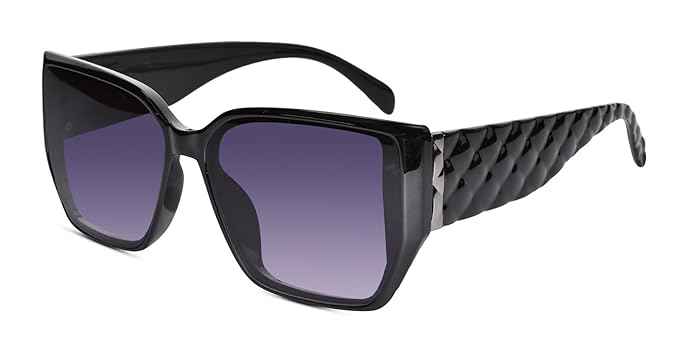 Bold Brown Designer Square Sunglasses