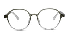 Crystal Green Hexagonal Eyeglasses For Women