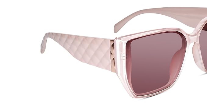 Bold Brown Designer Square Sunglasses
