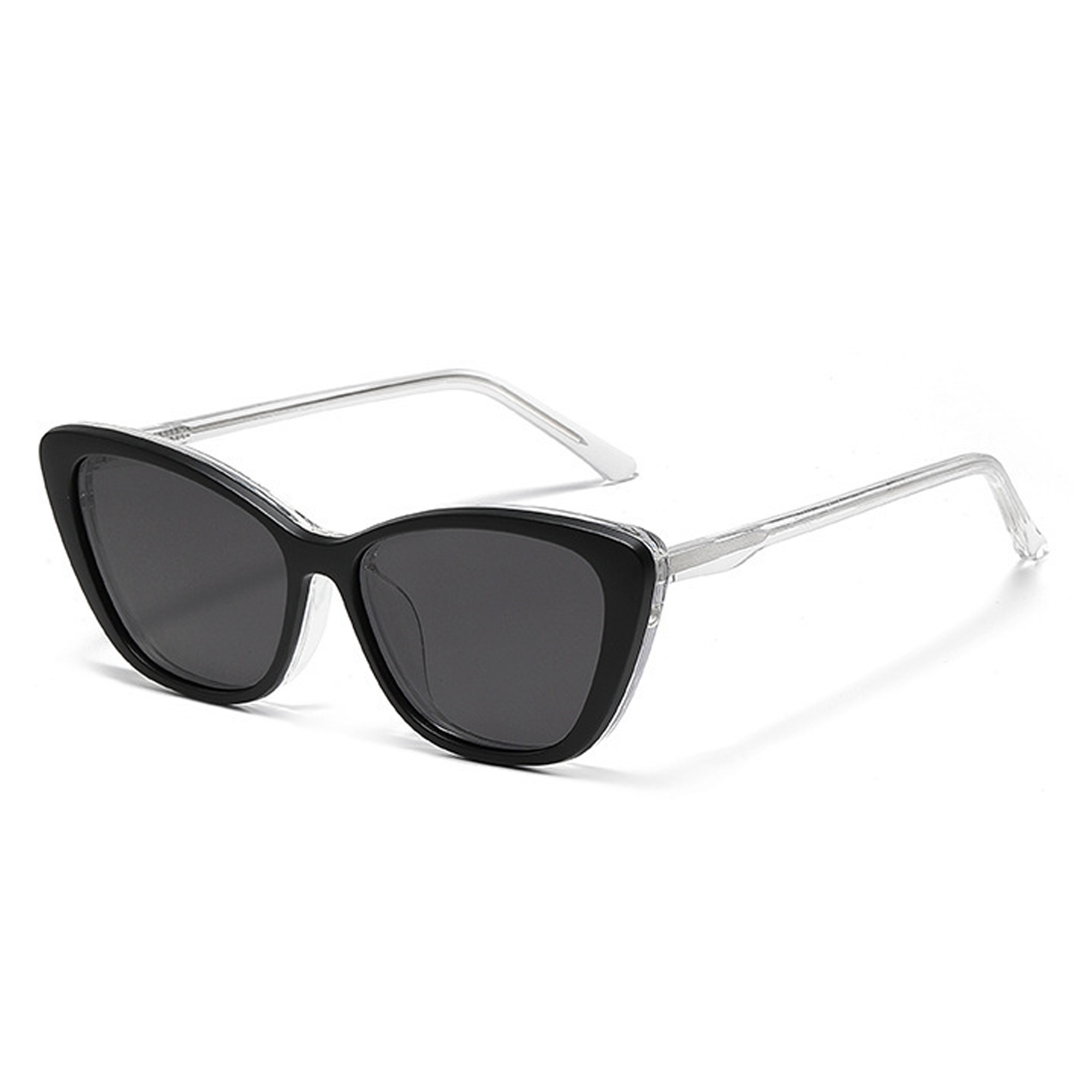 5 in 1 Clip On Cateye  Eyeglasses For Women