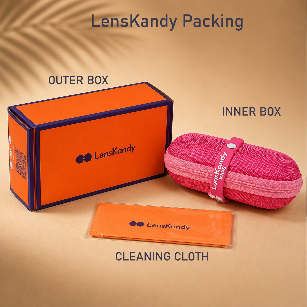 LensKandy Veyro Pink Cateye Sunglasses for Women – Rimless Design
