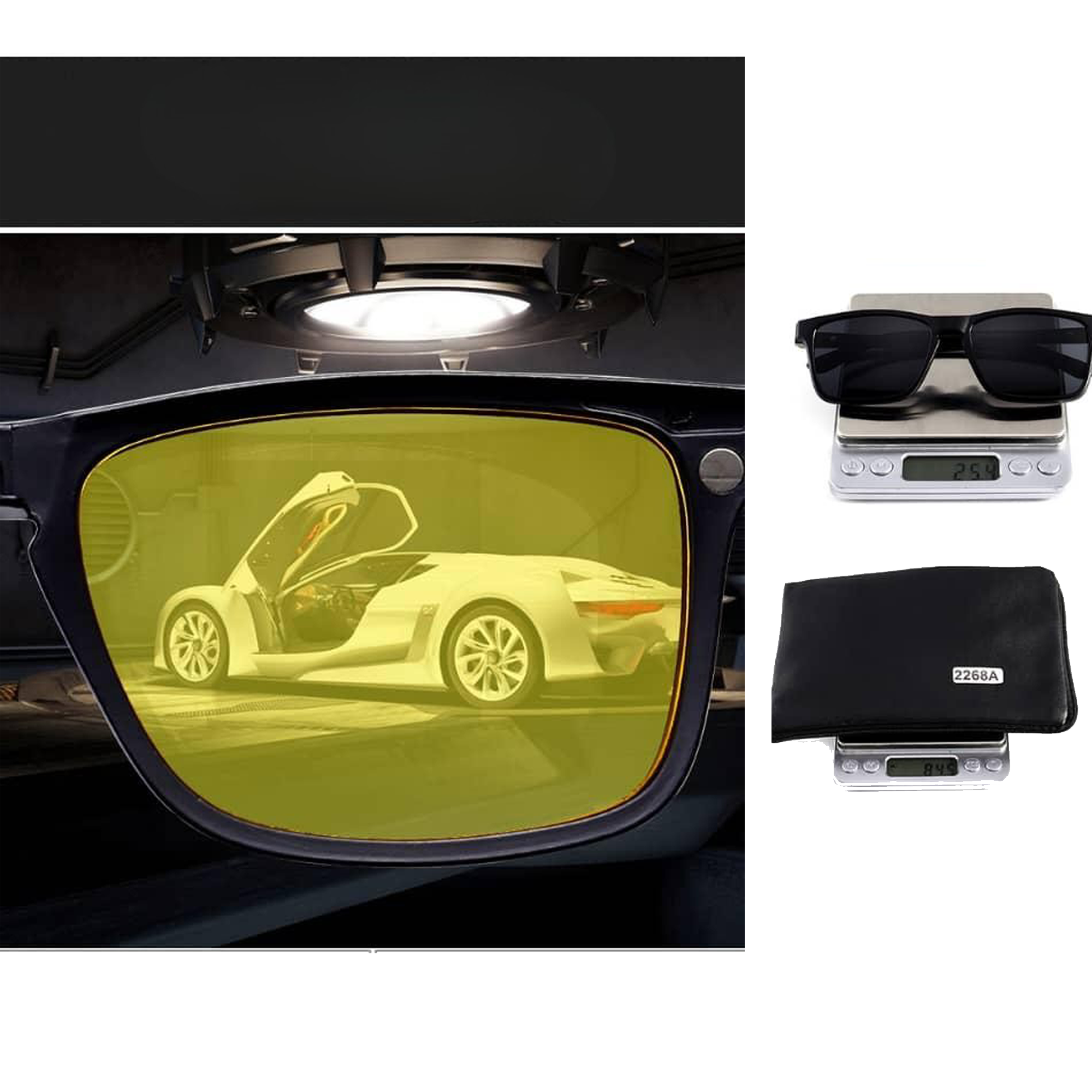 Black Clipon Eyeglasses sunglasses for Men & Women
