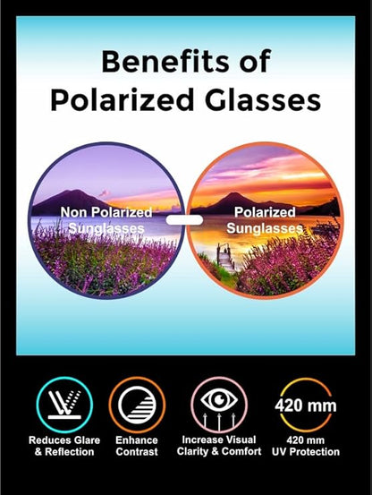 Rectangular pink Sunglasses For Girls