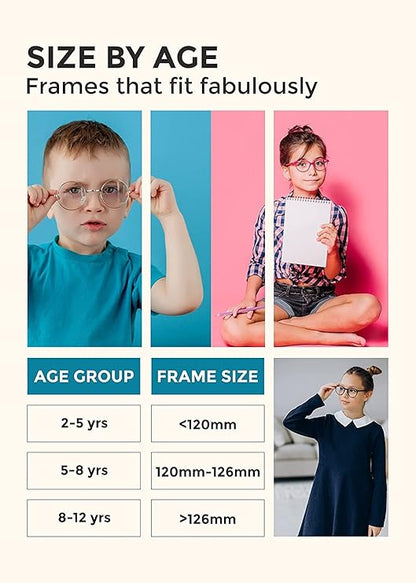 Vintage Matt White Sunglasses For Kids