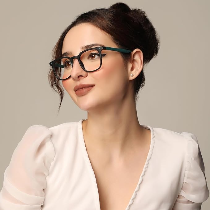 Green Wayfarer Eyeglasses For Men & Women