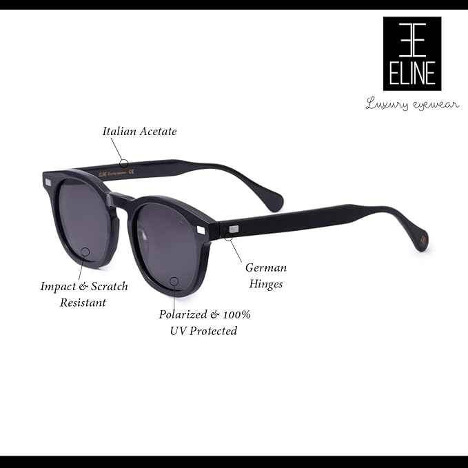 Luxury Black sunglass  Wayfarer Shape For Men & Women