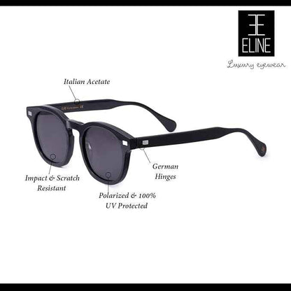 Luxury Black sunglass  Wayfarer Shape For Men & Women