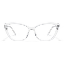 Lenskandy 5 in 1 Clip On Cateye  Eyeglasses For Women