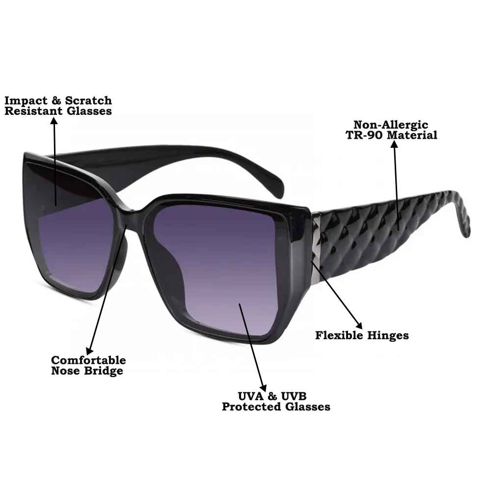 Stylish Designer Pink Cat eye Sunglass For Women