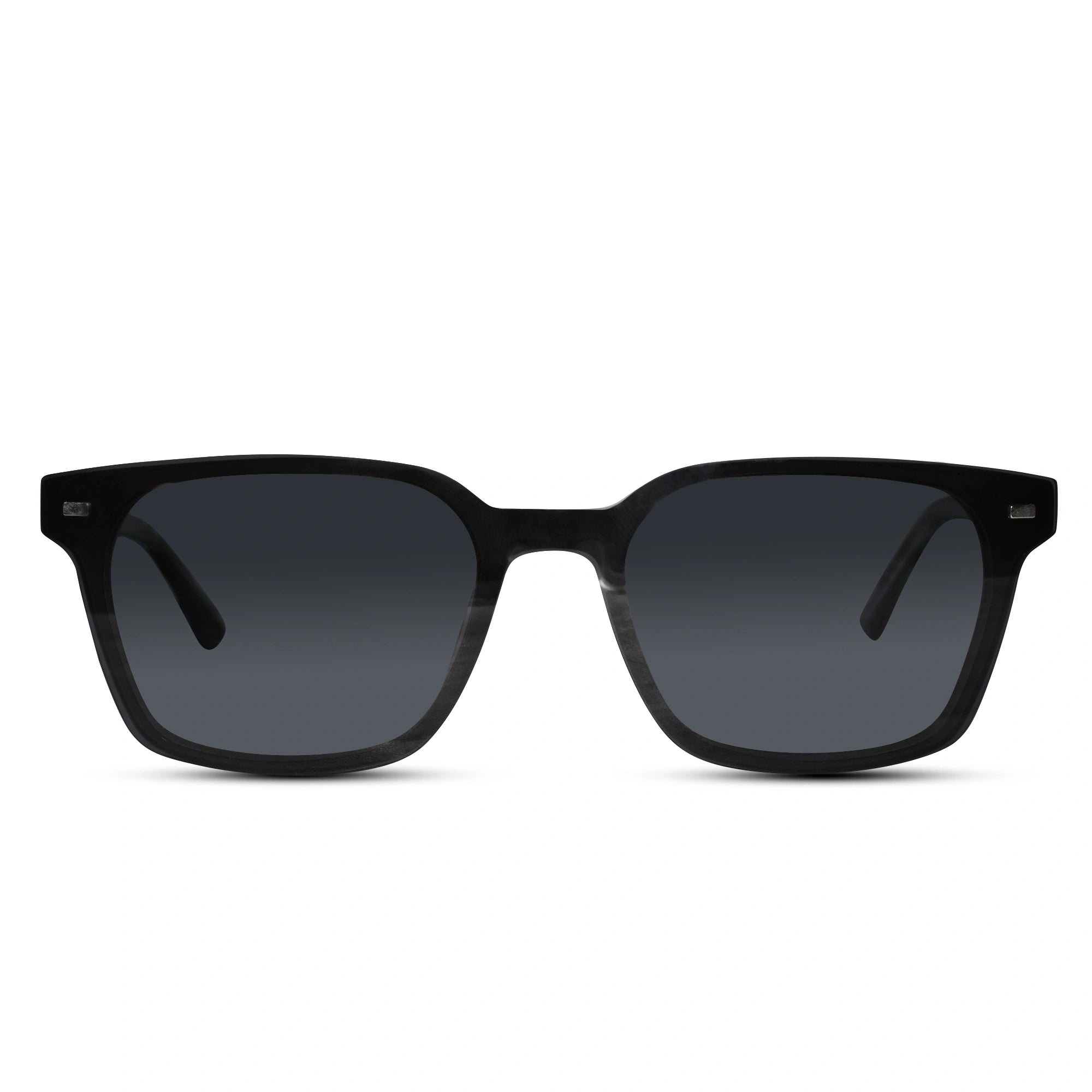 Animal Print Magnetic Clip On Eyeglasses For Men & Women LKE3001-GRY