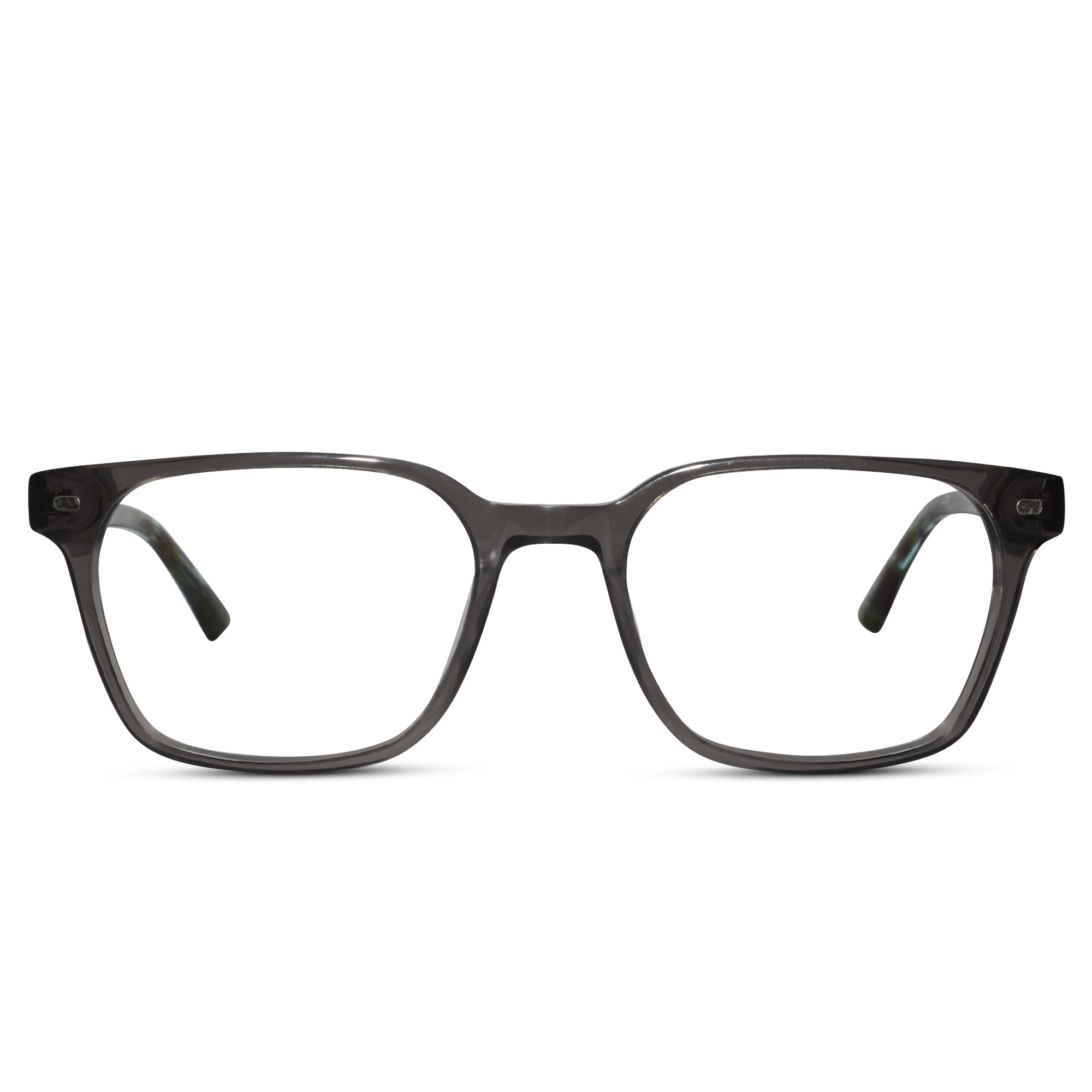 Animal Print Magnetic Clip On Eyeglasses For Men & Women LKE3001-GRY