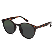 Animal Print Round Shape Sunglasses For Women