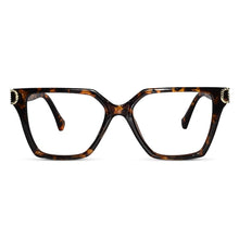 Animal Print Square Eyeglasses For Women