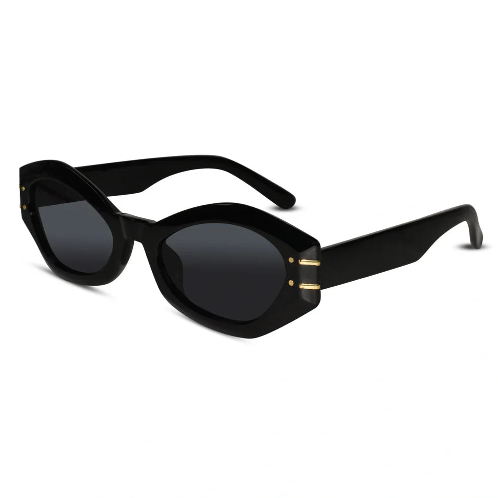 White Bold Cat eye Sunglasses For Women