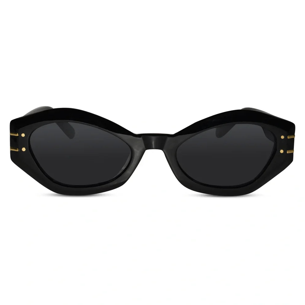 White Bold Cat eye Sunglasses For Women