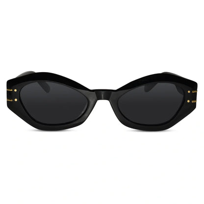 White Bold Cat eye Sunglasses For Women