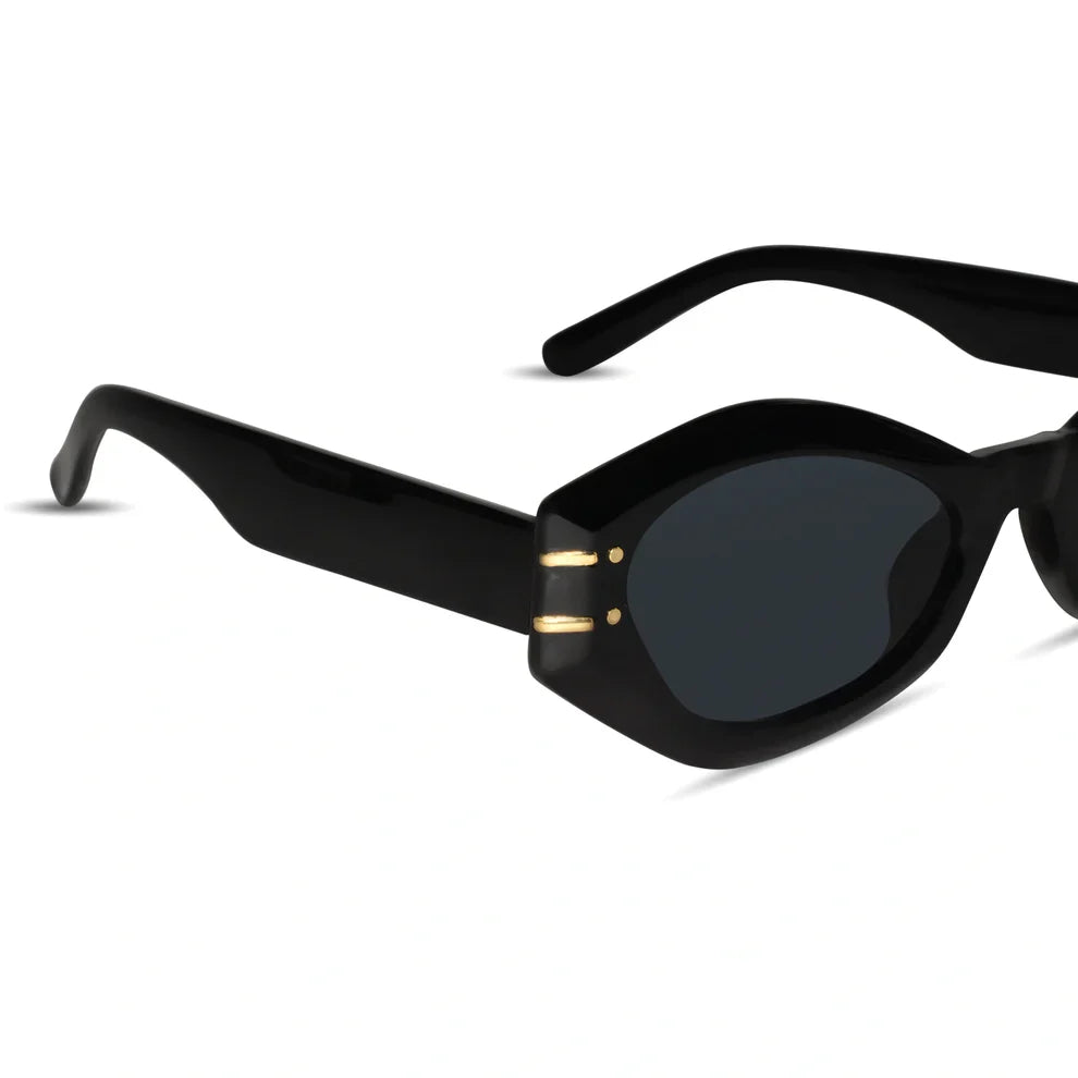 White Bold Cat eye Sunglasses For Women