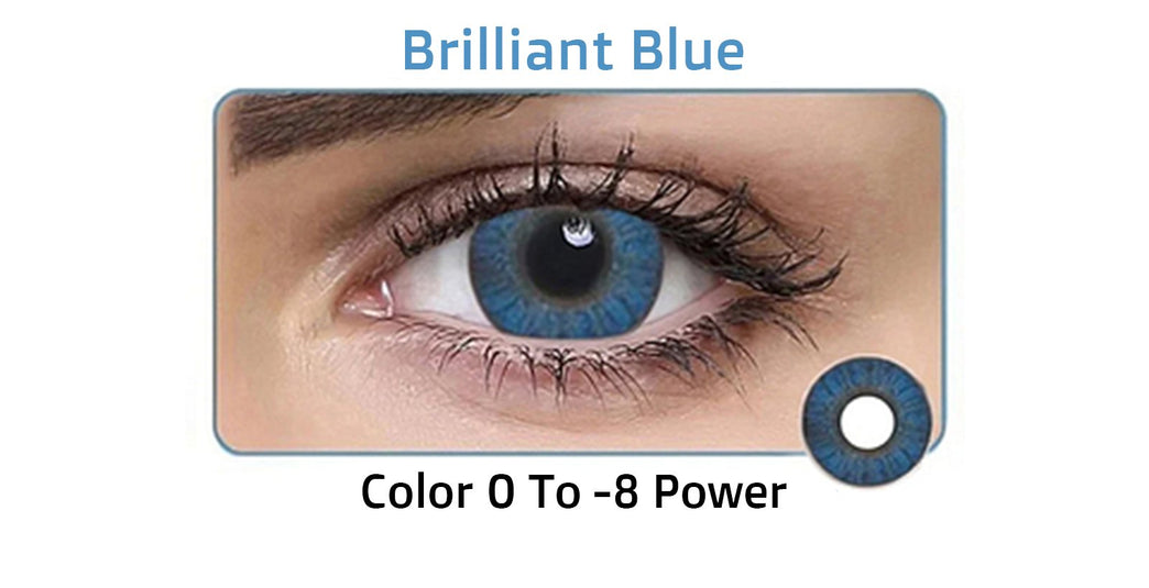 Freshlook Colorblends Monthly Disposable Brilliant Blue Color