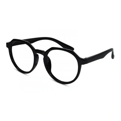 Light Weight Purple Hexagonal Eyeglasses for 6-12 Yrs