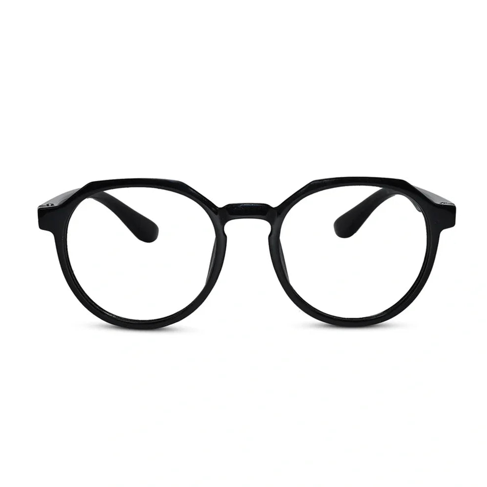 Light Weight Purple Hexagonal Eyeglasses for 6-12 Yrs