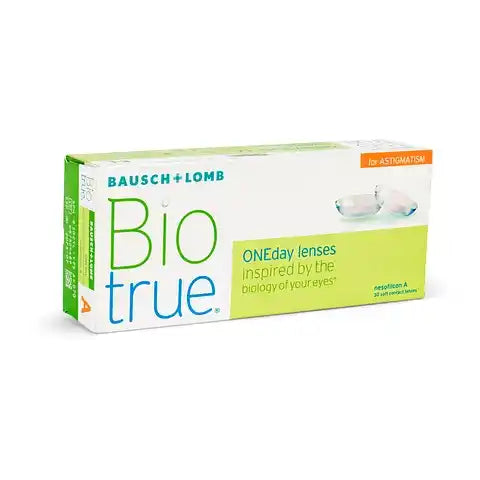 Bausch Lomb Bio True One day Lens for astigmatism 30 Lens box