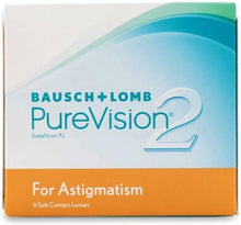 Bausch & Lomb Purevision 2 Astigmatism Monthly Disposable - 6 lens/box