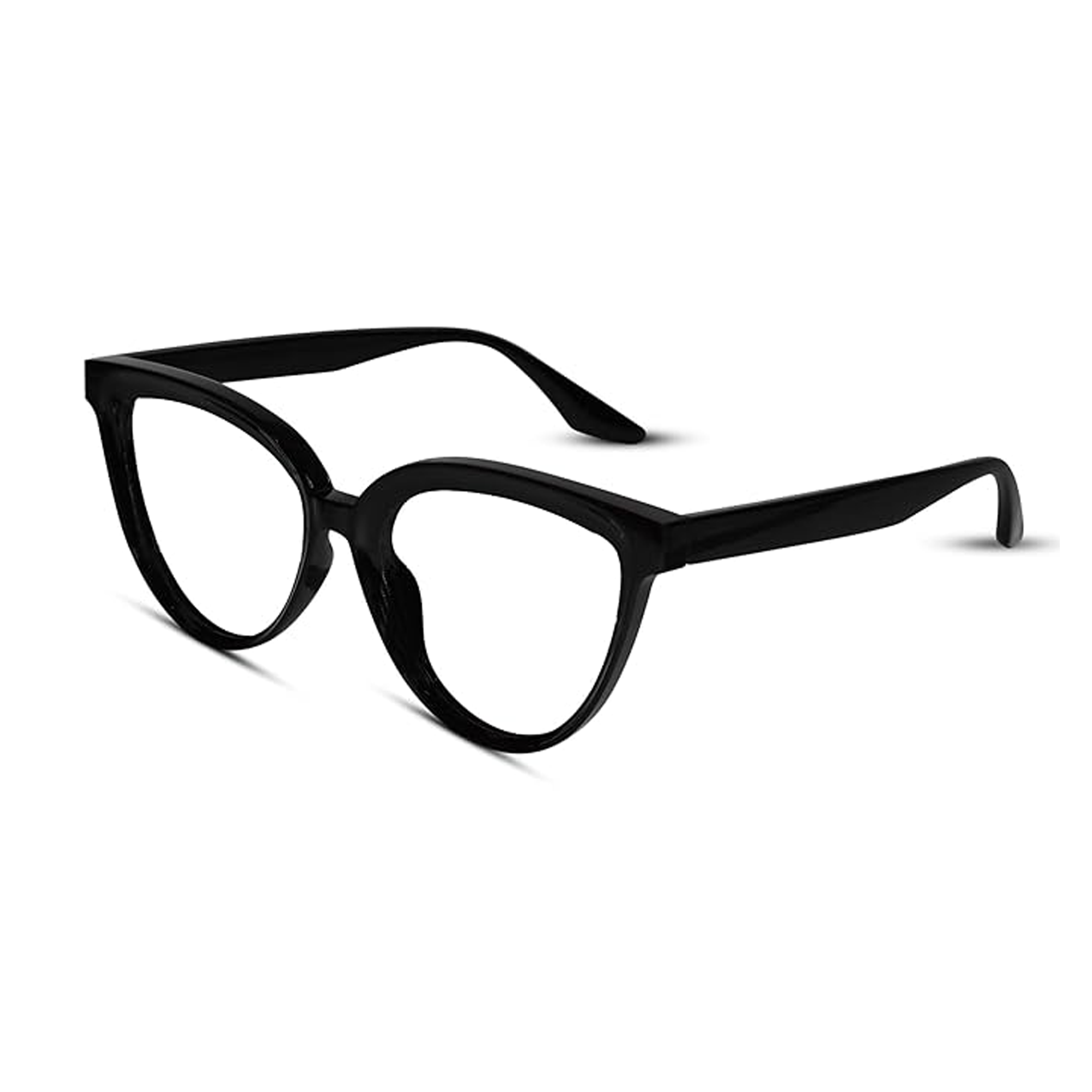 Black Cat eye Computer Glasses For Women LKE23050-BLK
