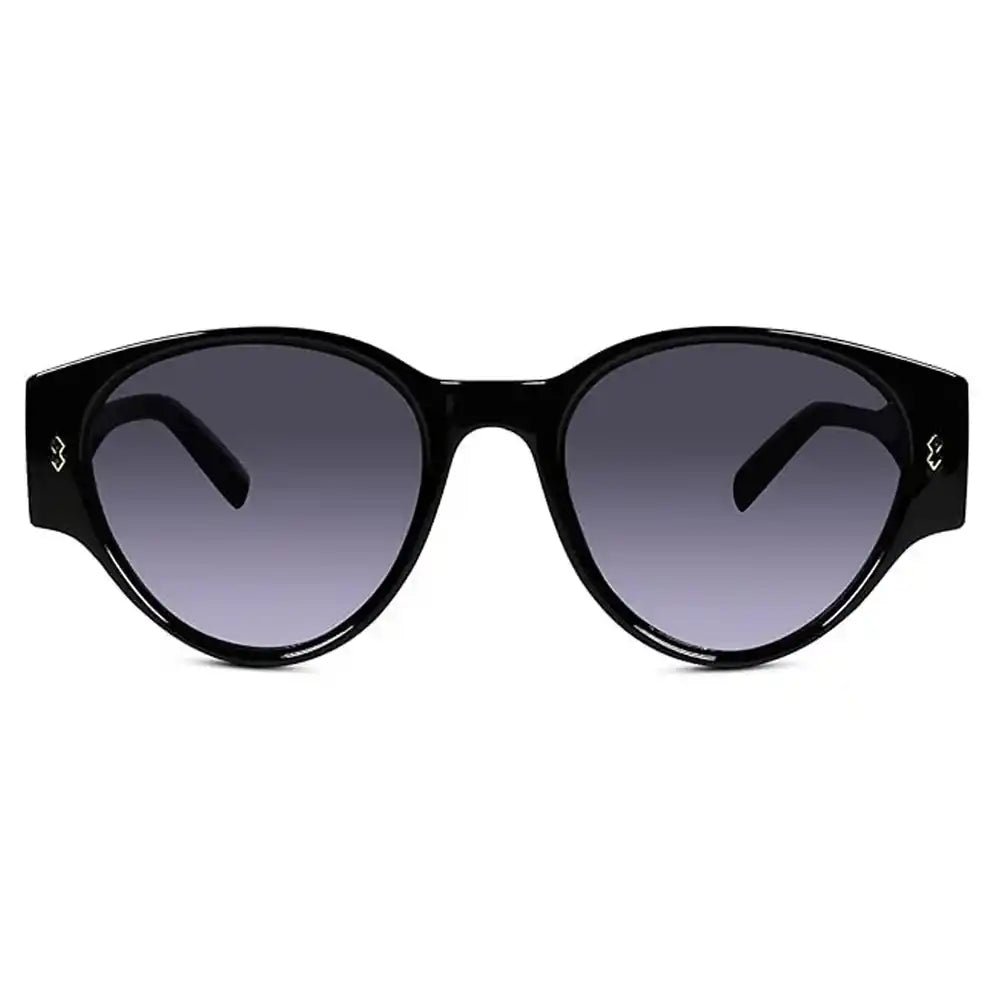 Black Round  Sunglasses For Women LKS6503-BLK