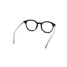 Black Round Gold Eyeglasses & Computer Glasses For Men & Women