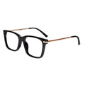 Black Gold Rectangular Eye glasses LKE2068-BLK-GOLD