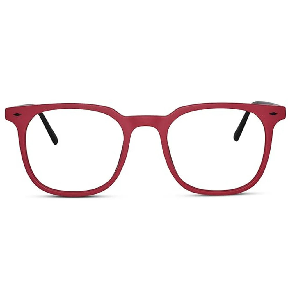 Matt Blue Wayfarer Eyeglasses For Women