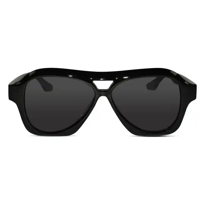 Black Aviator Sunglasses For Men & Women ELS20252-BLK