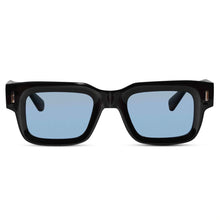 Black Bold  Blue Tint Wayfarer Sunglasses For Men & Women