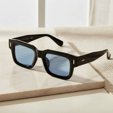 Black Bold  Blue Tint Wayfarer Sunglasses For Men & Women