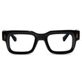 Black Bold Wayfarer Eyeglasses For Men & Women LKE3688-BLK