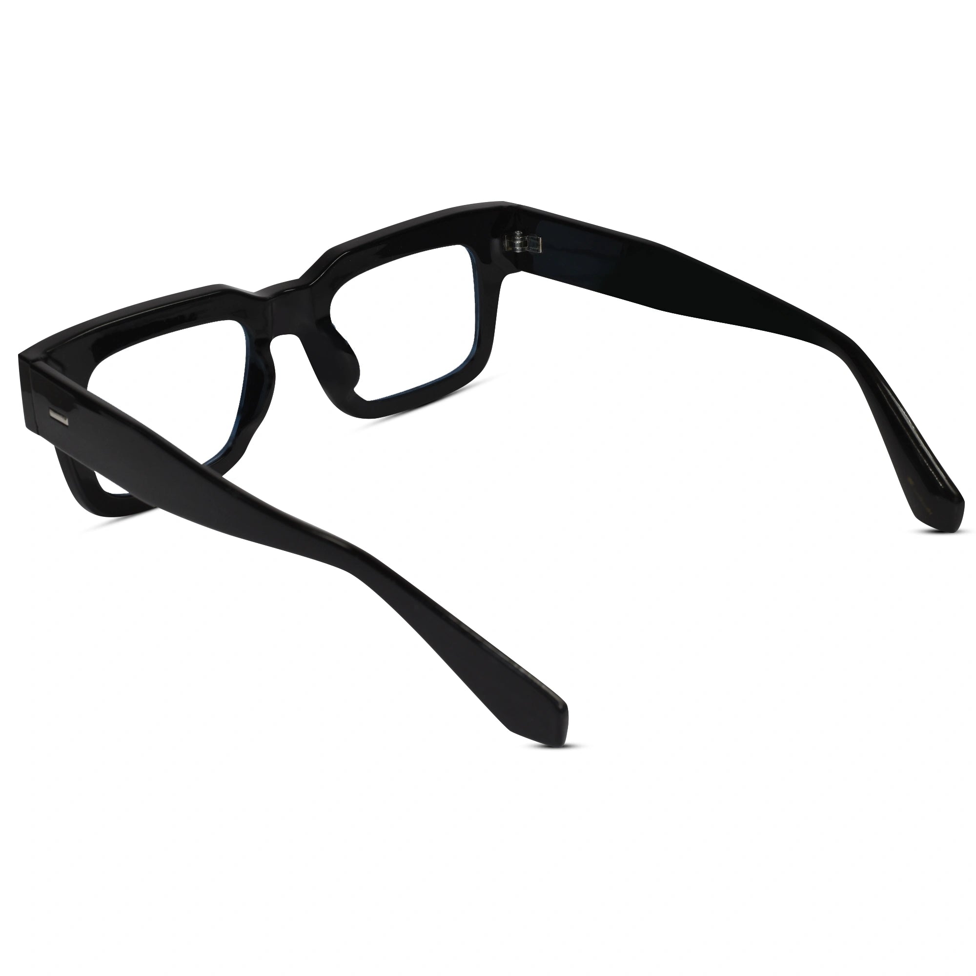 Black Bold Wayfarer Eyeglasses For Men & Women LKE3688-BLK