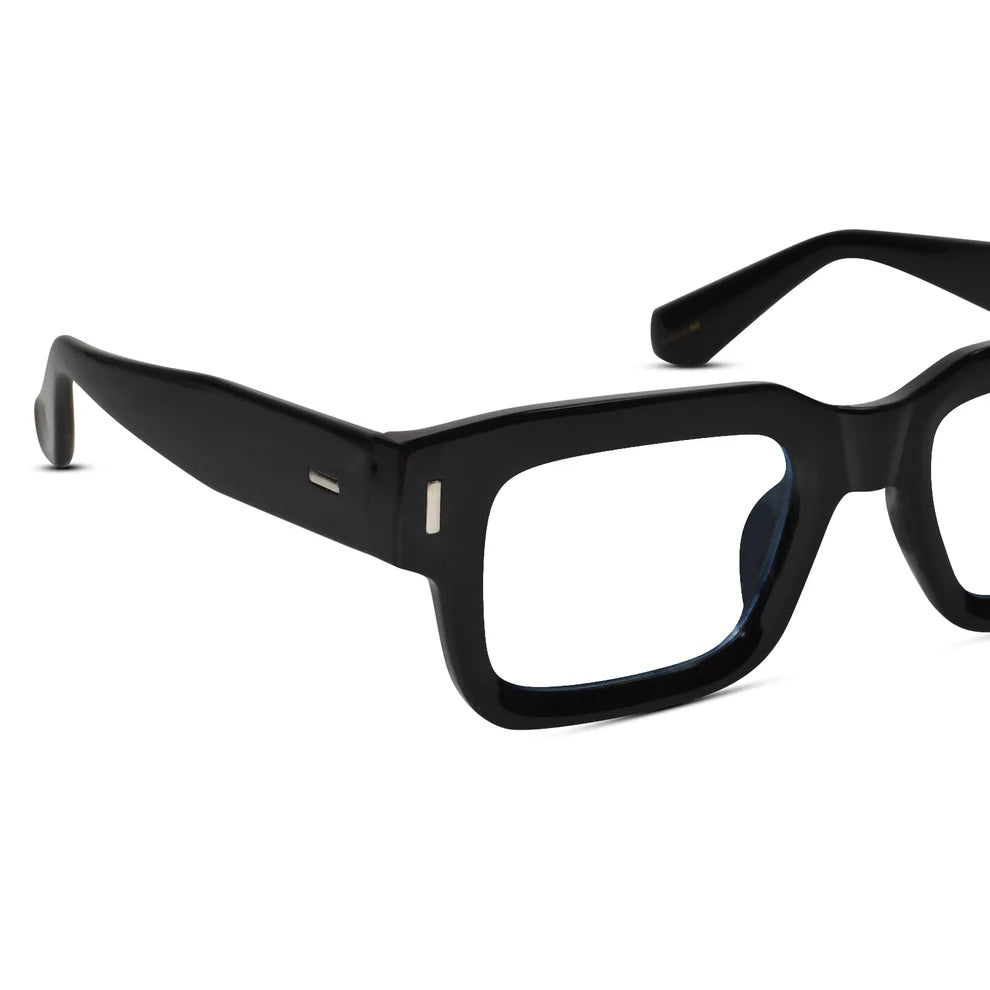 Bold Brown Wayfarer Eyeglasses For Men & Women