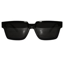 Black Clip On Rectangular Eyeglasses Men & Women