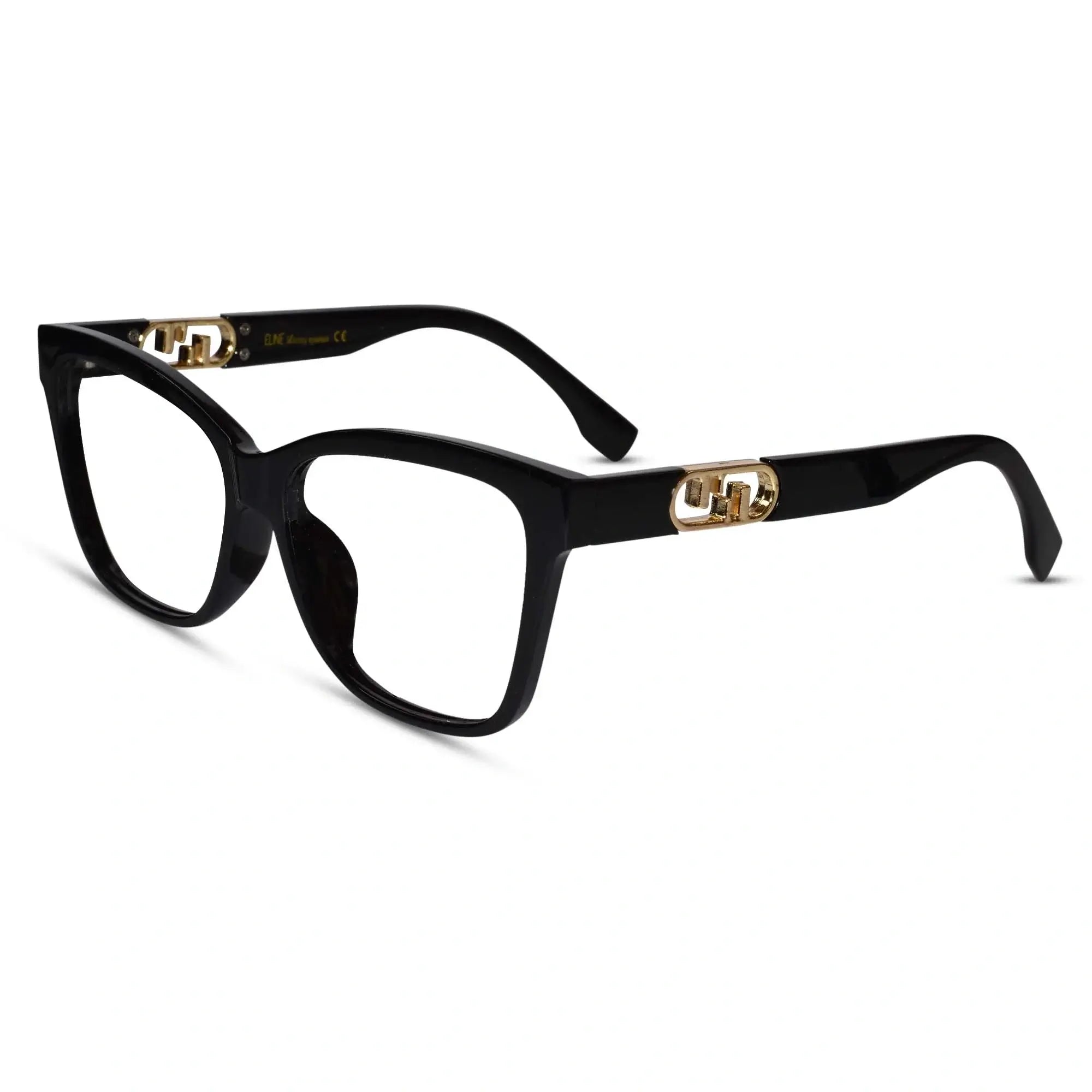 Black Designer Black Cat eye For Women ELE66022-BLK