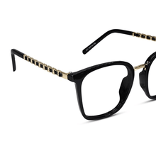 Black Designer Square Eyeglasses & Computer Glasses For Women