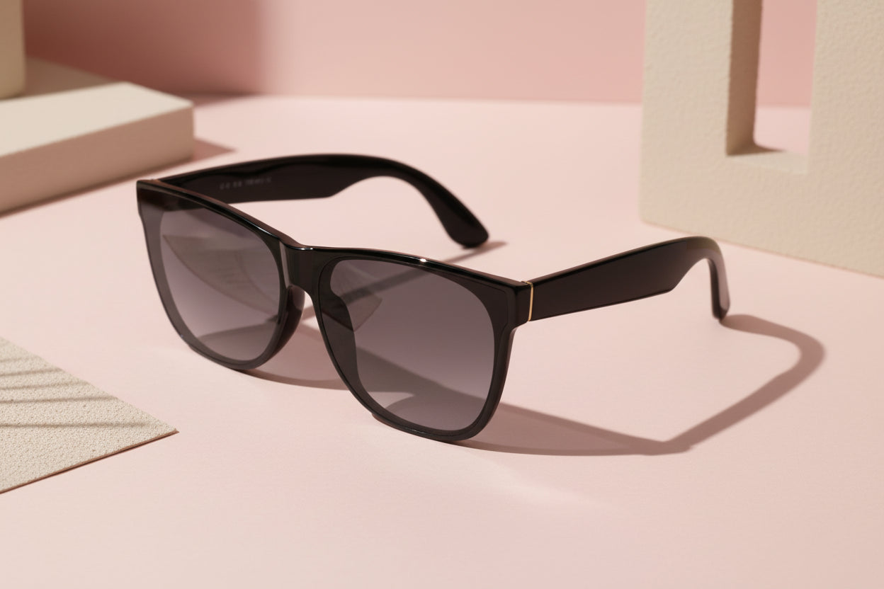 Black Designer Sunglasses For Men & Women LKSGTZ02-BLK