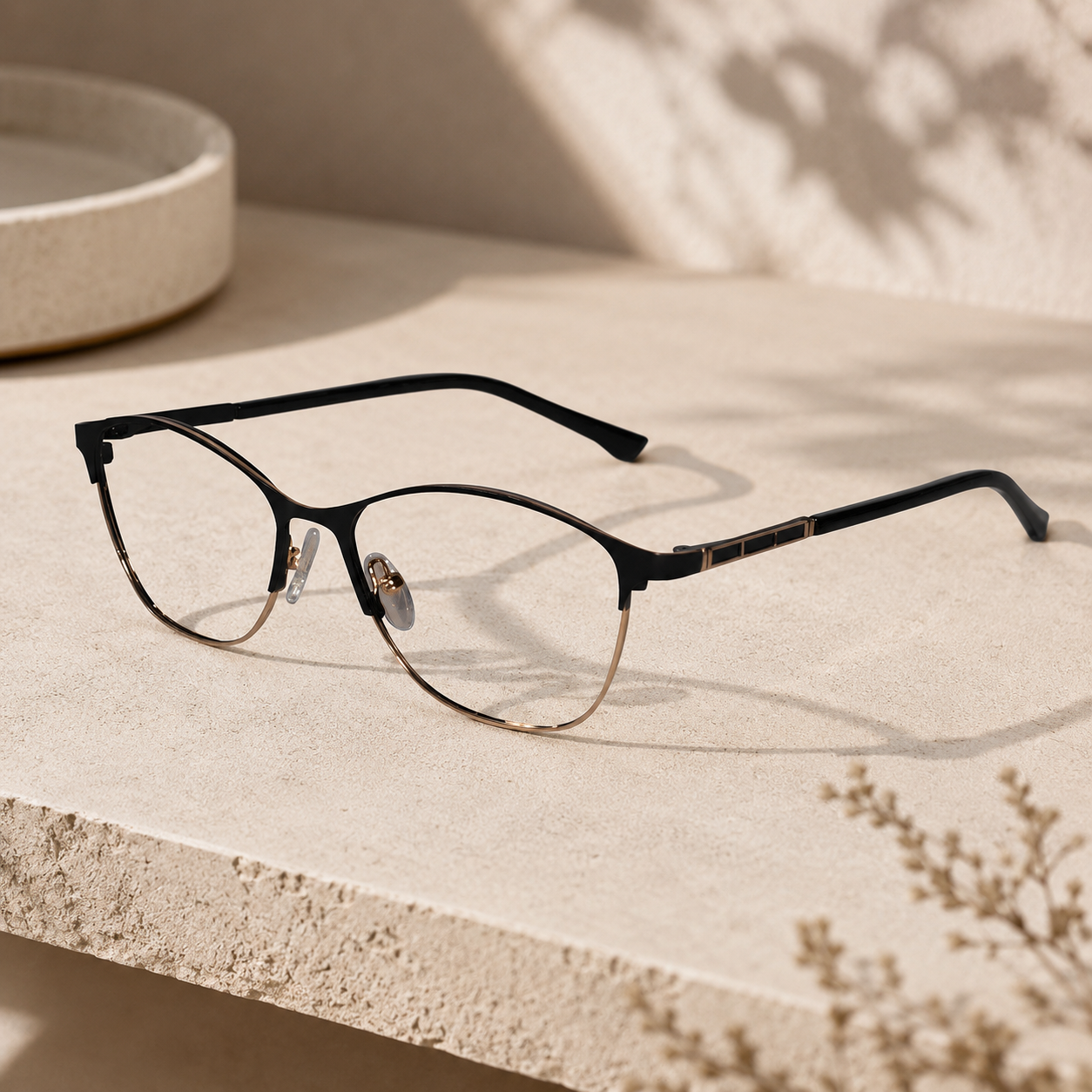 Black Eyeglasses & Computer  For  Women ELE10009-BLK