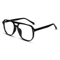 Black Marshall Rrectangular Eyeglasses For Men LKE8935-BLK