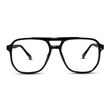 Black Marshall Rrectangular Eyeglasses For Men