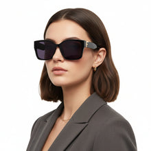Black Rectangular Sunglasses For Men & Women