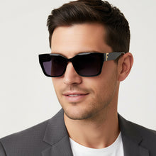 Black Rectangular Sunglasses For Men & Women