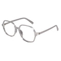Transparent Square Eyeglasses For Men & Women LKE66009-TRAN