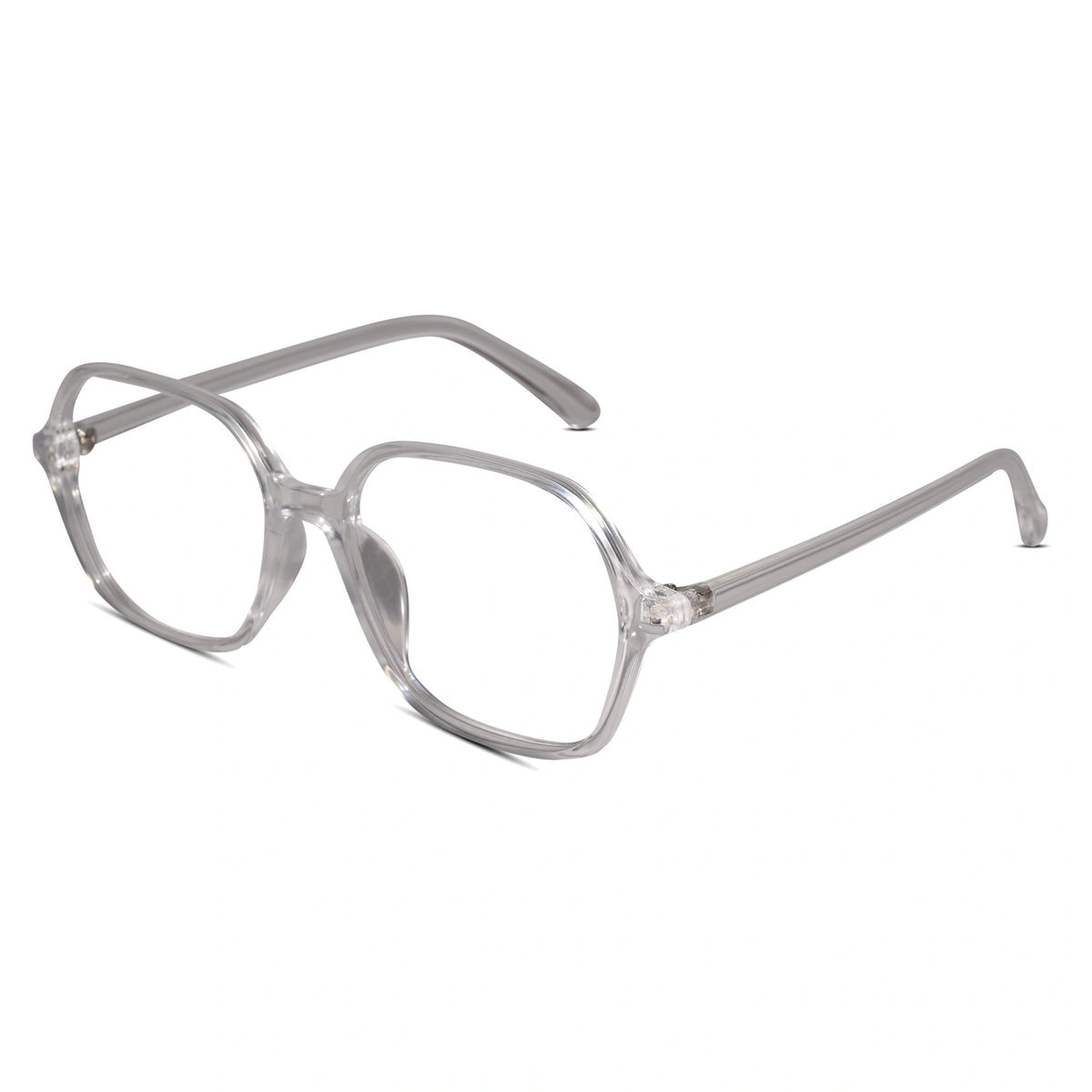 Transparent Square Eyeglasses For Men & Women