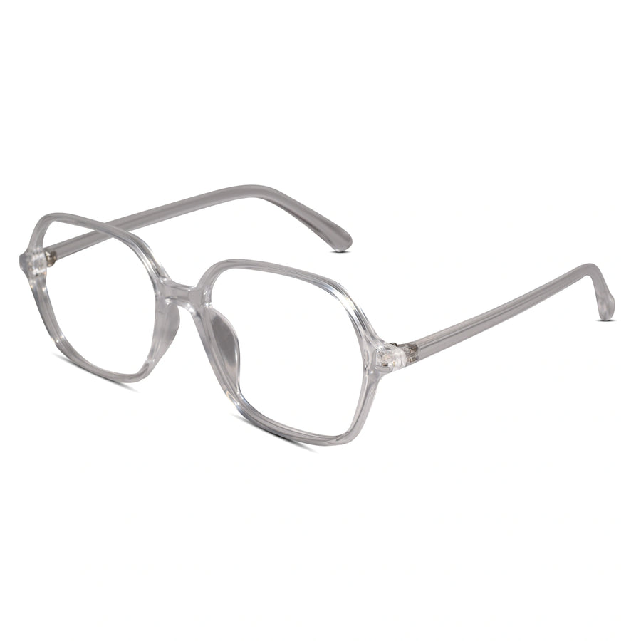 Transparent Square Eyeglasses For Men & Women
