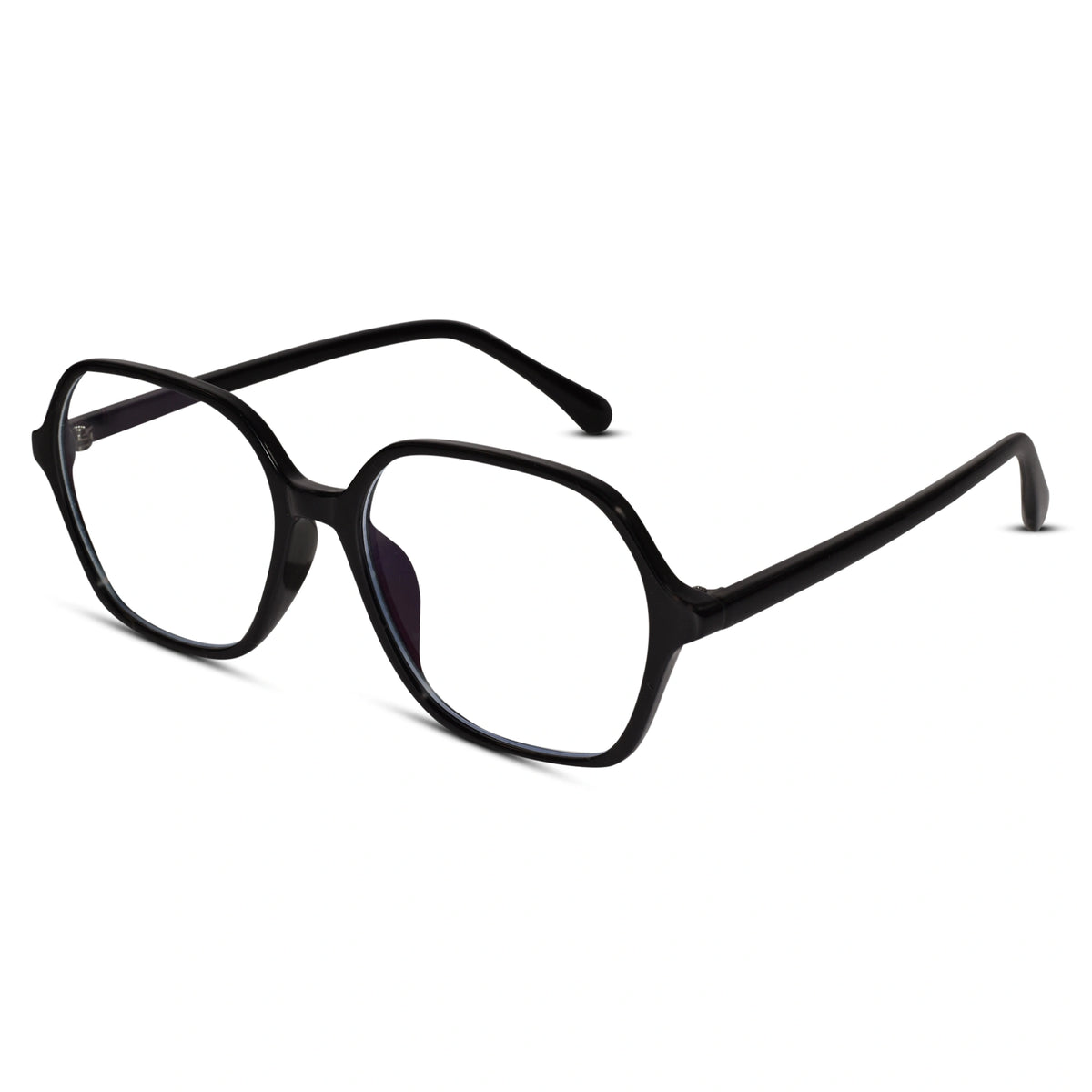 Black Square Eyeglasses For Men & Women